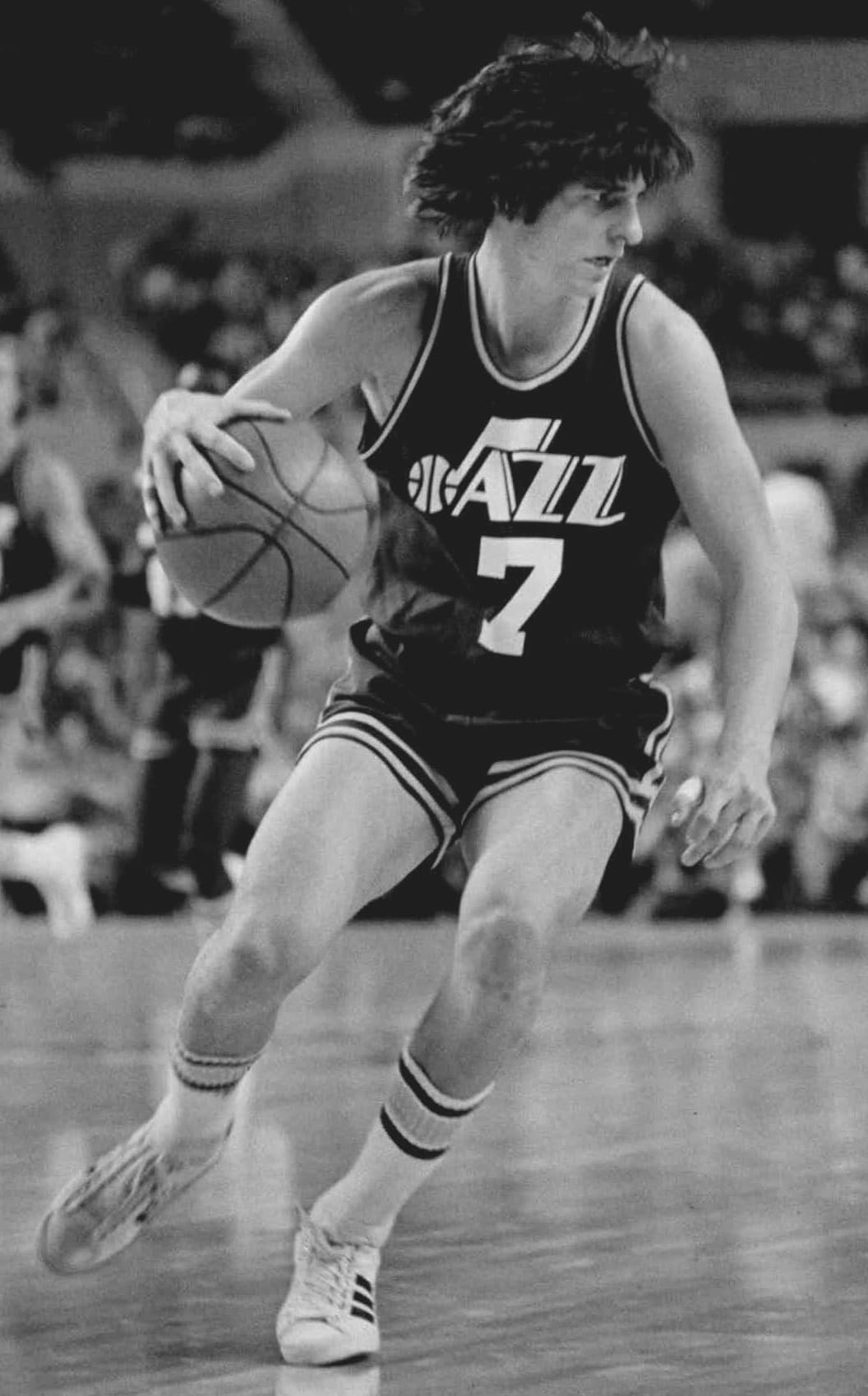 Why the Utah Jazz Retired Pete Maravich's #7